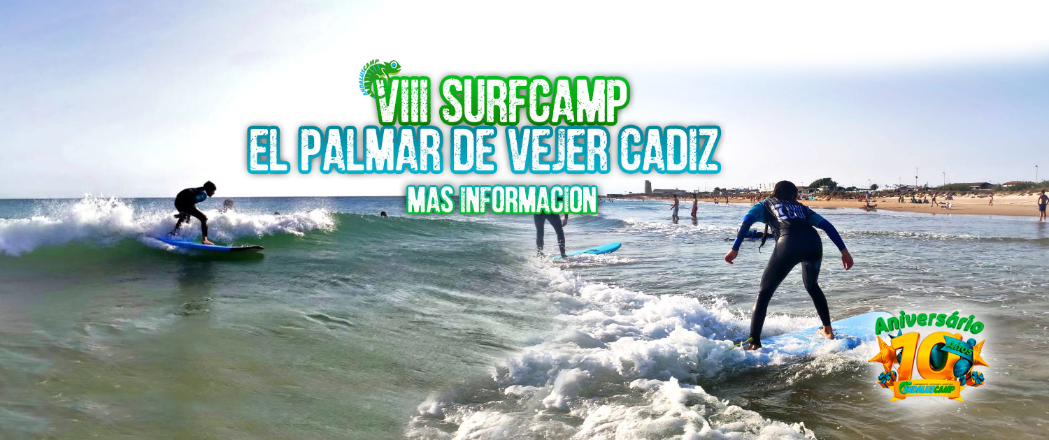 VIII SURFCAMP EL PALMAR VEJER CADIZ 2023 ANDALUSCAMP