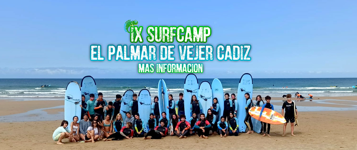 IX SURFCAMP EL PALMAR VEJER CADIZ ANDALUSCAMP 2024